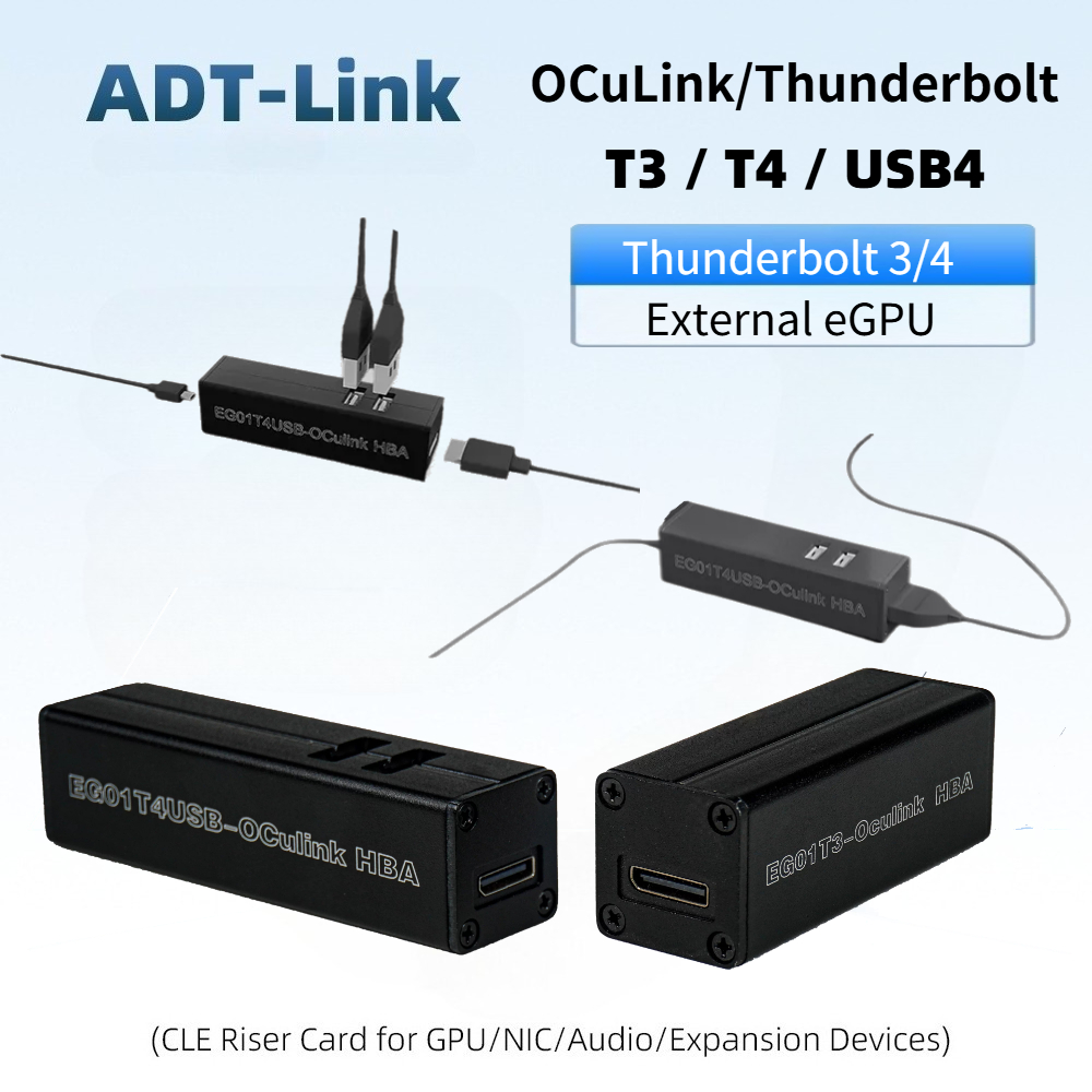 T3 / T4 OCuLink Thunderbolt 4  – обзор и цена Oculink Egpu Dock Graphics Card
