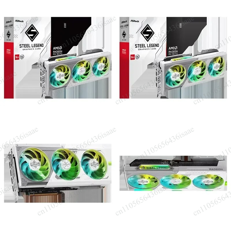 Видеокарта Radeon RX 9070 XT с – обзор и цена Triple Fan Gaming Graphics Card 16Gb